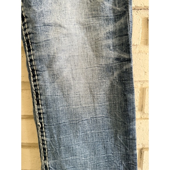 Rock Revival Ginett Boot Cut Denim Jeans Embellished Pockets Women's 28 - Picture 2 of 10